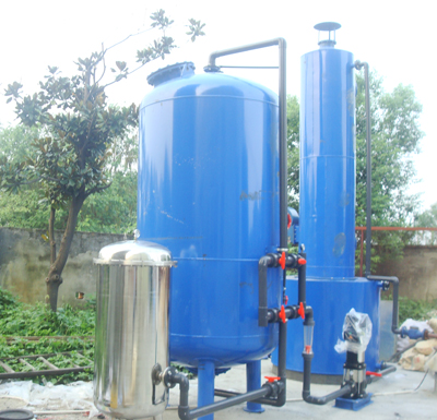 井水，地下水除鐵錳過濾器